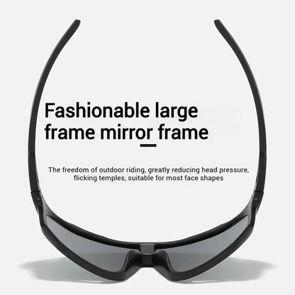 New Arrival: Uv-Protective Sunglasses for Hiking & Cycling — Windproof, Changes Color in Response to UV Intensity; the Stronger the UV Light, the Deeper the Color Change.Sand-Resistant Sports Eyewear with Versatile, Stylish Photochromic Lenses