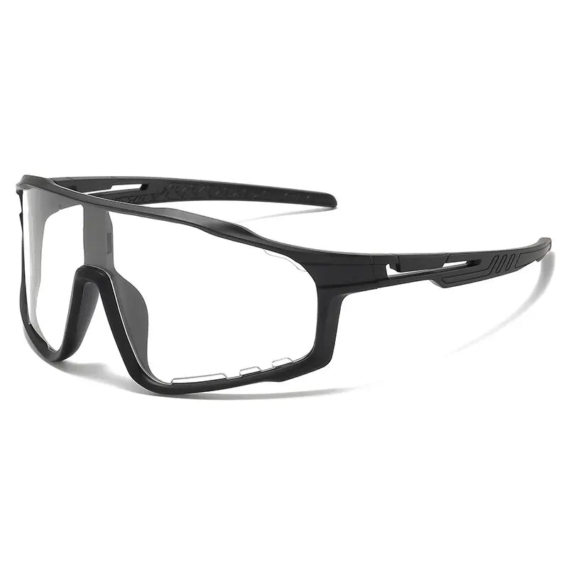New Arrival: Uv-Protective Sunglasses for Hiking & Cycling — Windproof, Changes Color in Response to UV Intensity; the Stronger the UV Light, the Deeper the Color Change.Sand-Resistant Sports Eyewear with Versatile, Stylish Photochromic Lenses