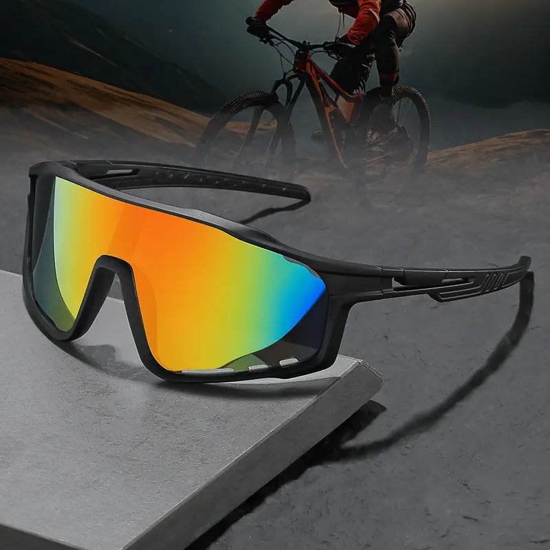 New Arrival: Uv-Protective Sunglasses for Hiking & Cycling — Windproof, Changes Color in Response to UV Intensity; the Stronger the UV Light, the Deeper the Color Change.Sand-Resistant Sports Eyewear with Versatile, Stylish Photochromic Lenses
